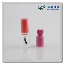 5ml Mini Nail Polish Glass Bottle with Brush and Cap